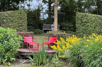 Diddens Garten mit Skulpturen