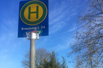 Bushaltestelle Brinkum B 436/Gewerbegebiet