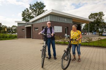 Wohnmobilstellplatz am Hafen des Timmeler Meeres