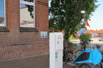 E-Bike Ladestation am Rathausmarkt