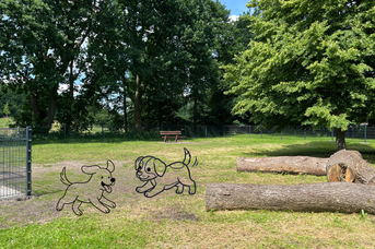 Hundefreilauffläche am Hahnentanger See